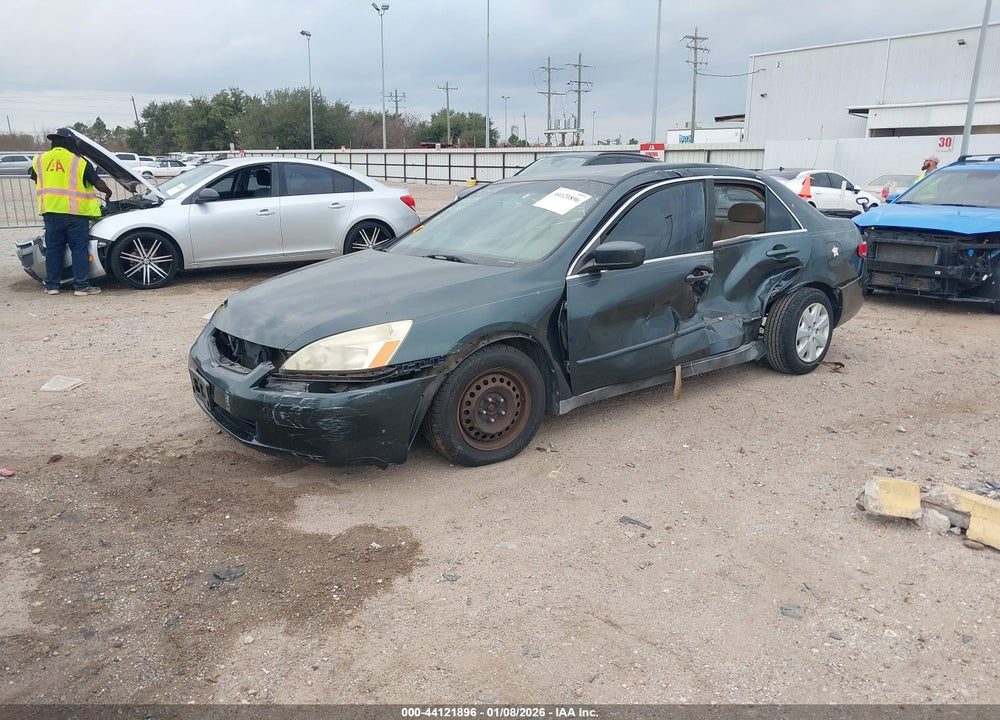 2004 HONDA ACCORD 2.4 LX VIN: 3HGCM56304G708736