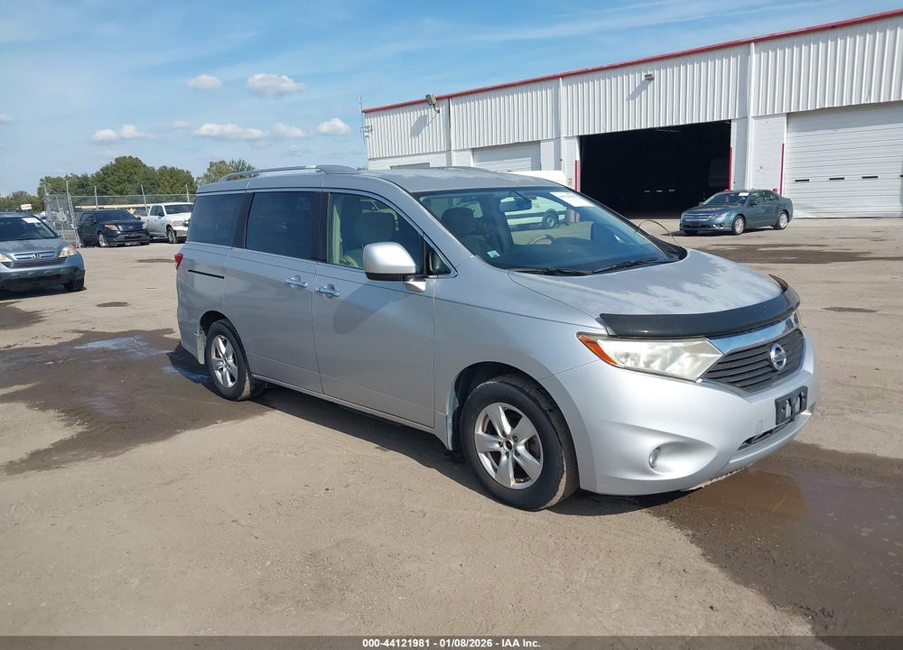2014 NISSAN QUEST SV VIN: JN8AE2KP0E9106385