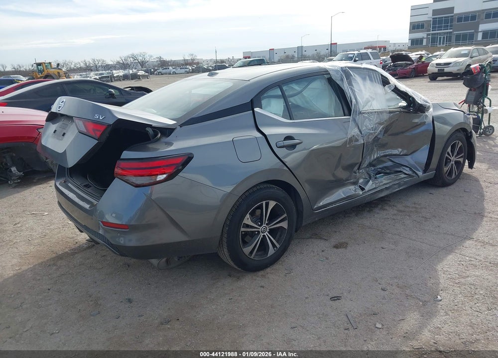 2022 NISSAN SENTRA SV XTRONIC CVT VIN: 3N1AB8CV8NY291402