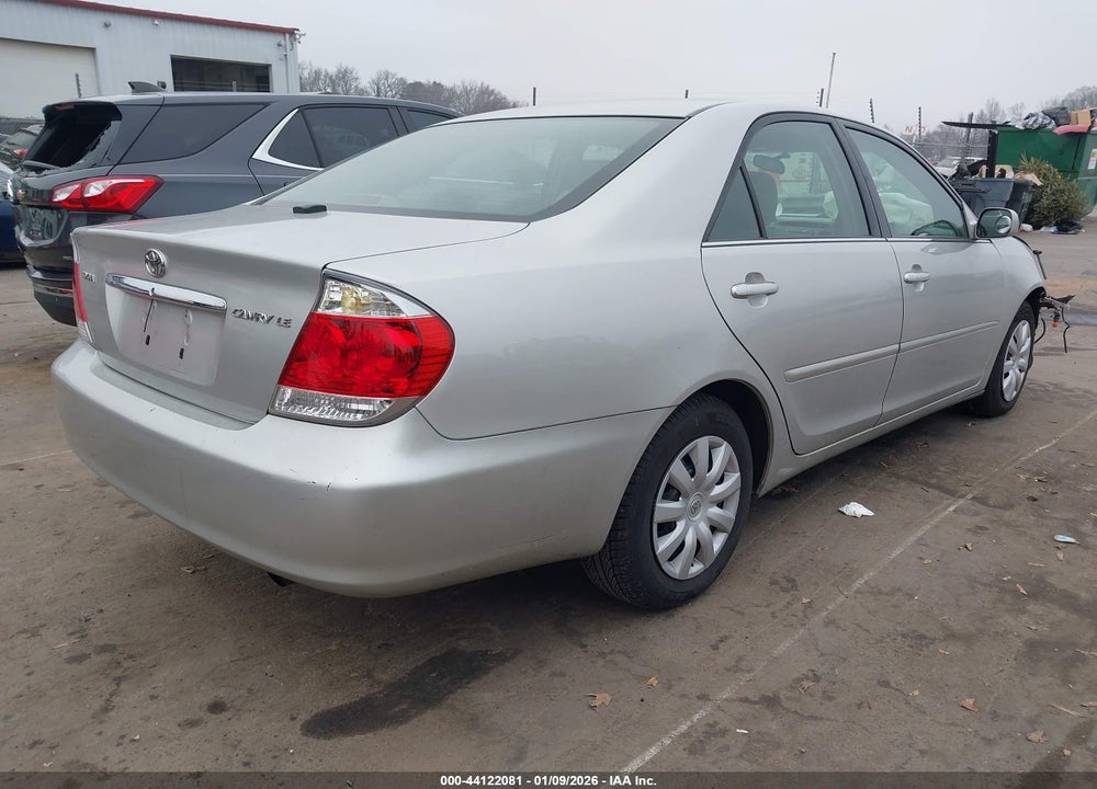 2005 TOYOTA CAMRY LE VIN: 4T1BE32K45U608870