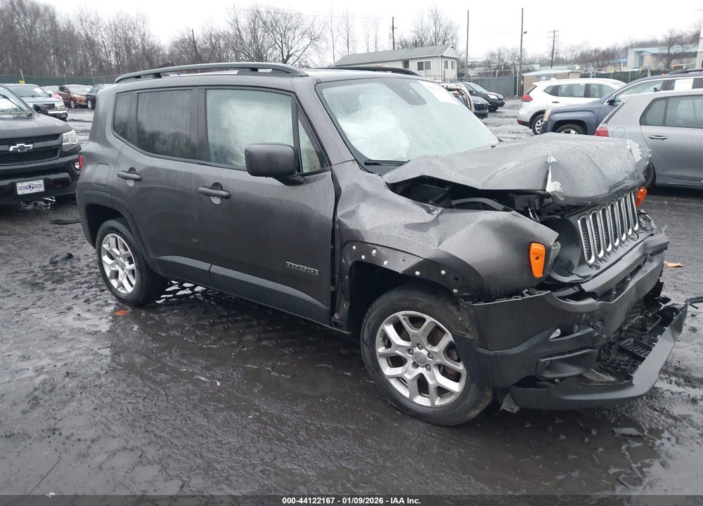 2017 JEEP RENEGADE LATITUDE 4X4 VIN: ZACCJBBB5HPF34573