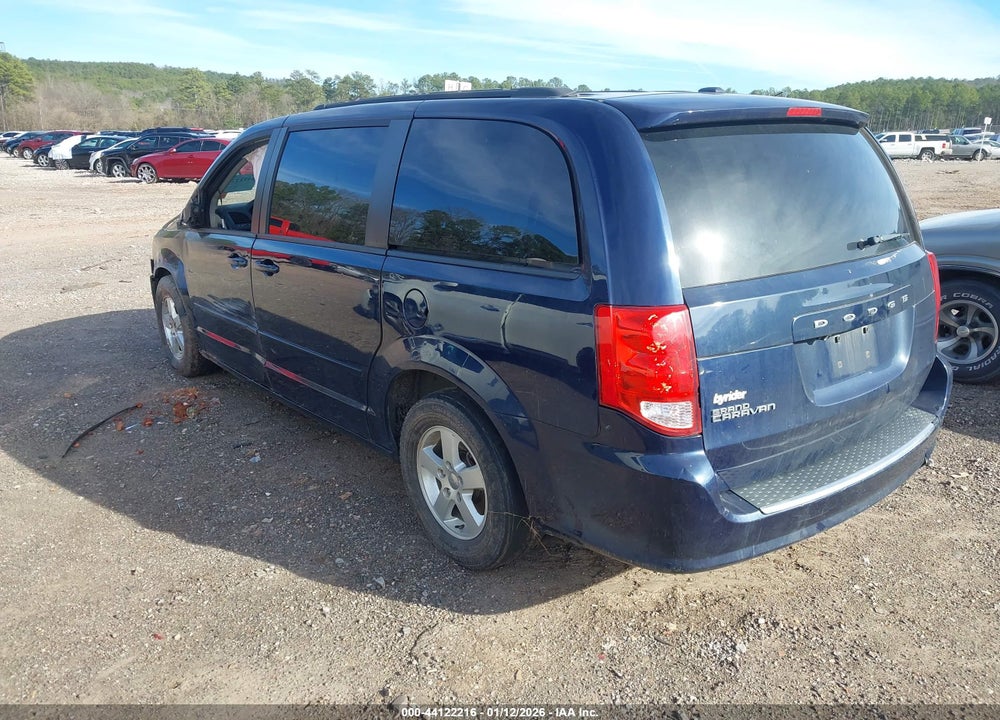 2012 DODGE GRAND CARAVAN SXT VIN: 2C4RDGCG1CR231383