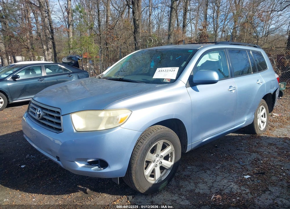 2009 TOYOTA HIGHLANDER VIN: JTEES41A692125709