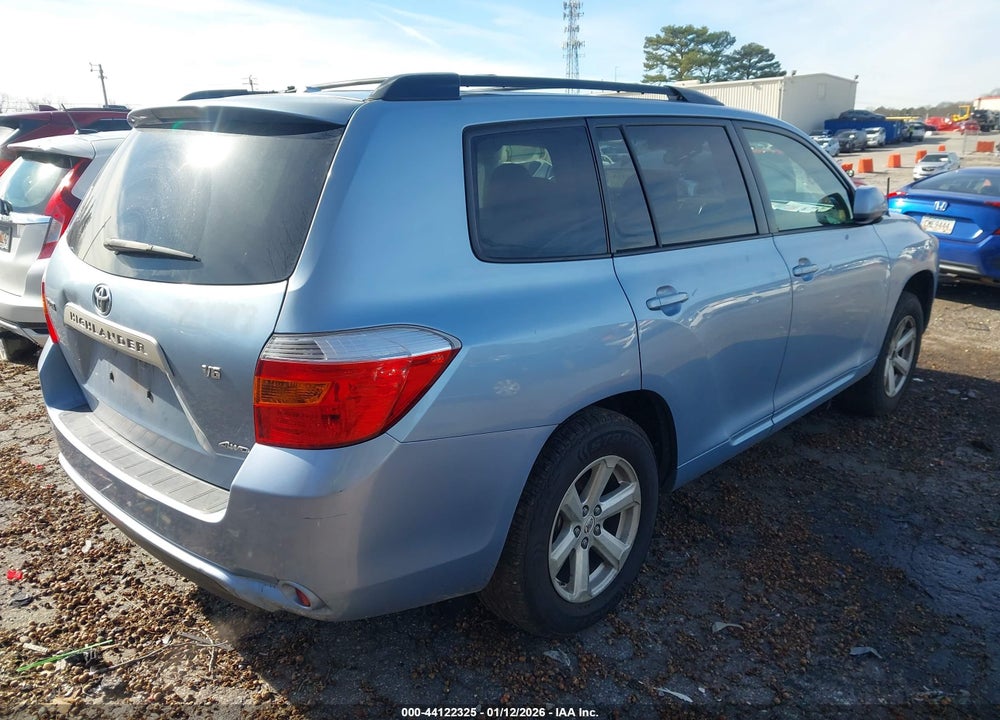 2009 TOYOTA HIGHLANDER VIN: JTEES41A692125709