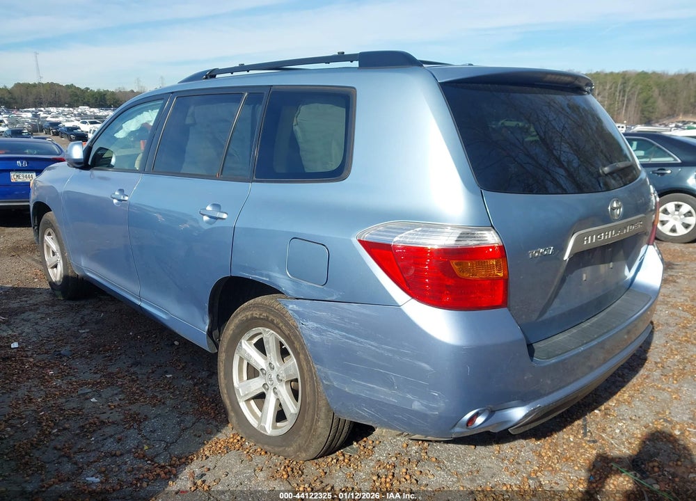 2009 TOYOTA HIGHLANDER VIN: JTEES41A692125709