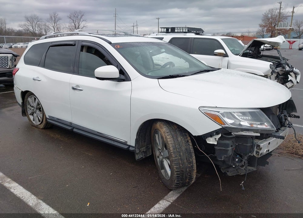 2014 NISSAN PATHFINDER PLATINUM VIN: 5N1AR2MN8EC622939