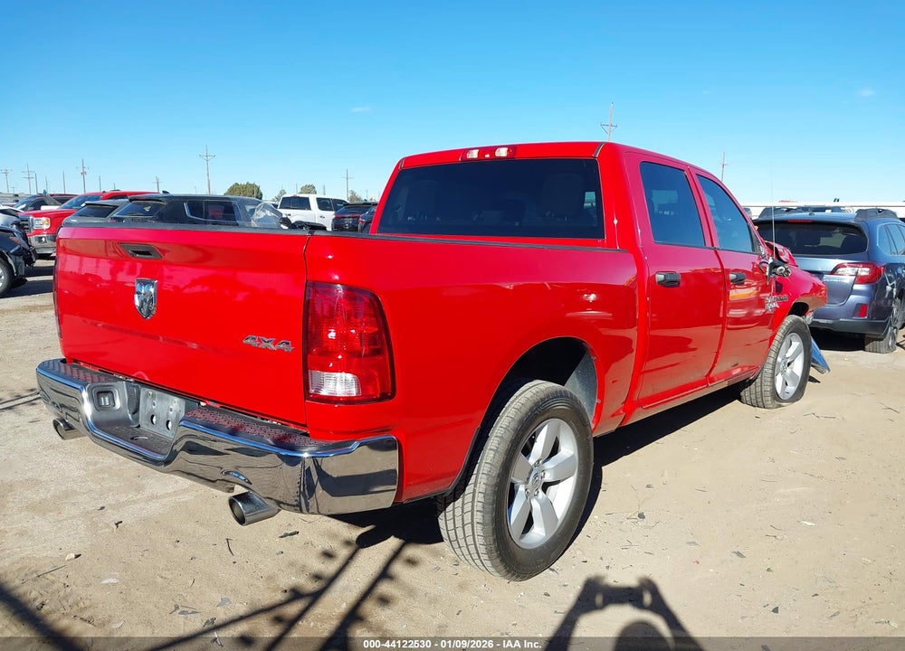 2022 RAM 1500 CLASSIC TRADESMAN  4X4 5'7 BOX VIN: 3C6RR7KTXNG310616