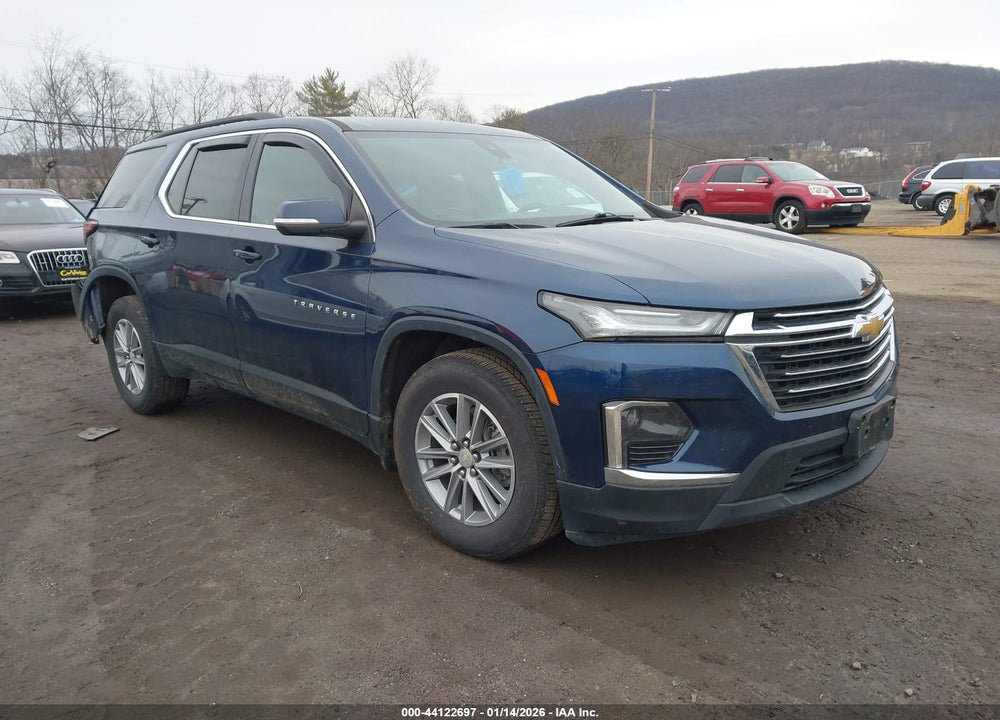 2022 CHEVROLET TRAVERSE AWD LT CLOTH VIN: 1GNEVGKW2NJ138424