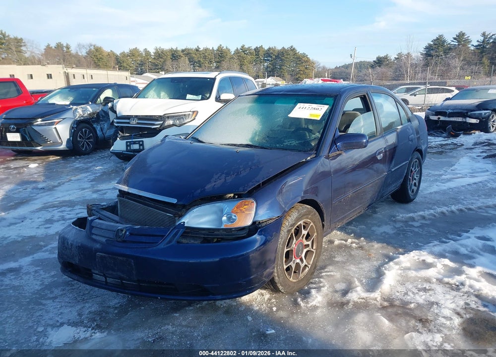 2003 HONDA CIVIC LX VIN: 2HGES16593H578835