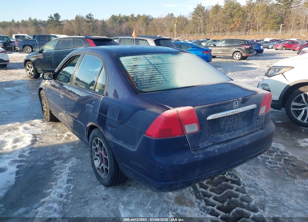 2003 HONDA CIVIC LX VIN: 2HGES16593H578835