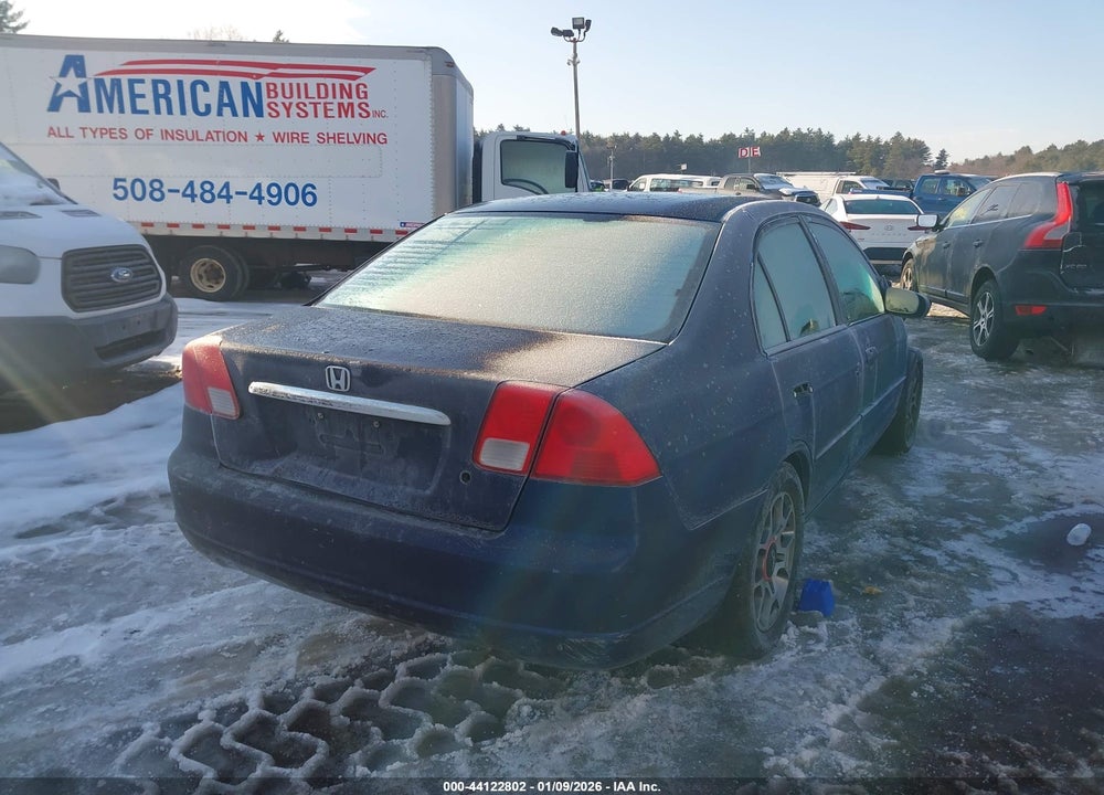 2003 HONDA CIVIC LX VIN: 2HGES16593H578835