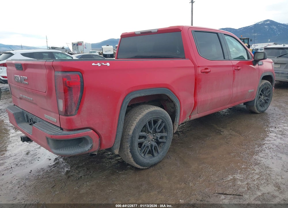 2022 GMC SIERRA 1500 ELEVATION VIN: 3GTPUCEK3NG662916