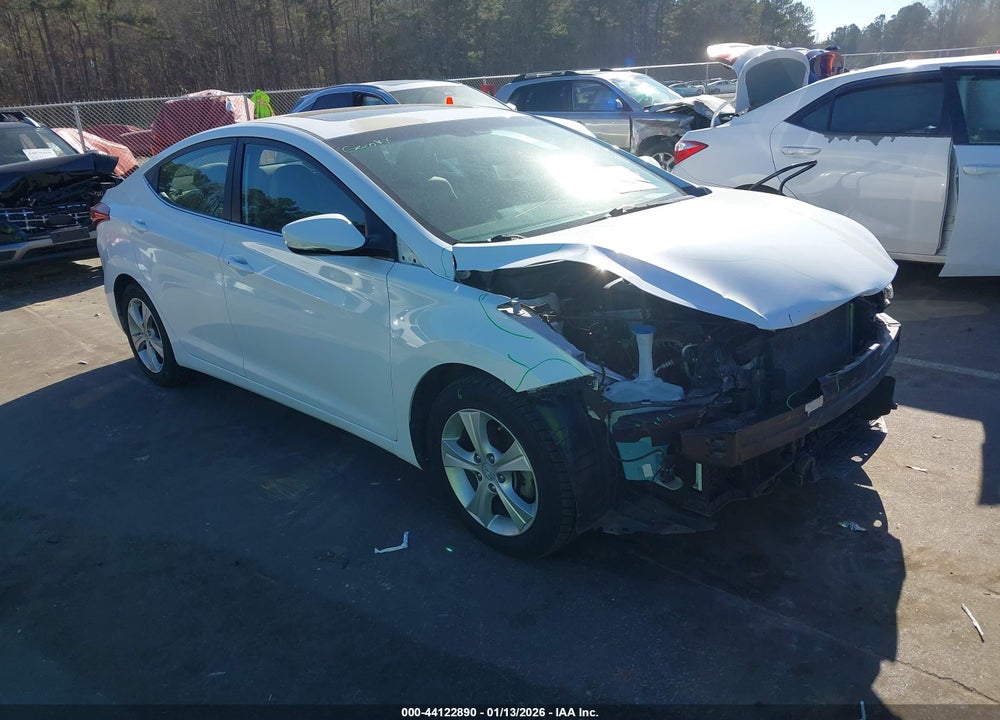 2016 HYUNDAI ELANTRA VALUE EDITION VIN: 5NPDH4AE6GH672797