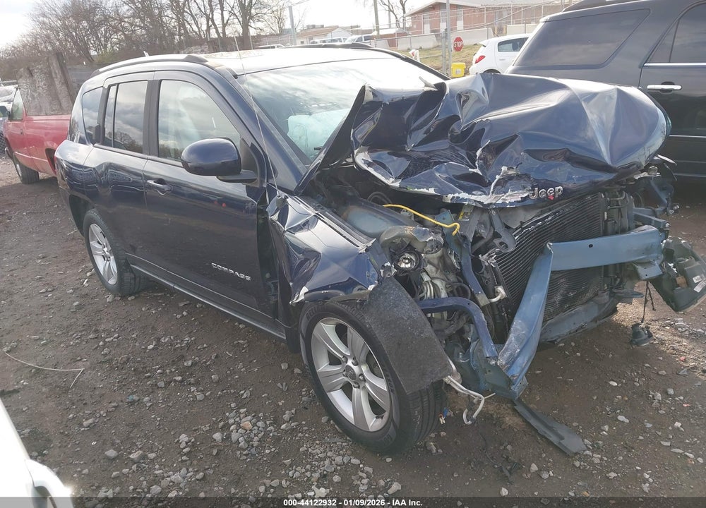 2014 JEEP COMPASS LATITUDE VIN: 1C4NJCEB5ED535548