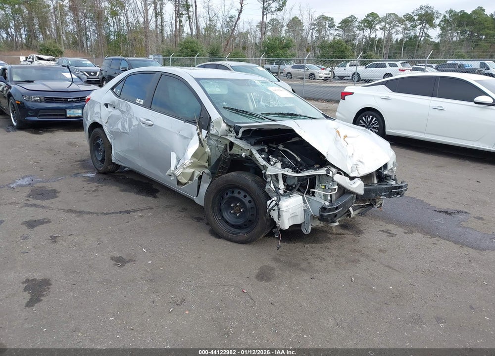 2015 TOYOTA COROLLA LE VIN: 2T1BURHE7FC470994