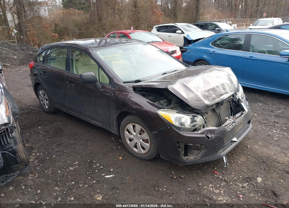 2013 SUBARU IMPREZA 2.0I VIN: JF1GPAA67DH820608
