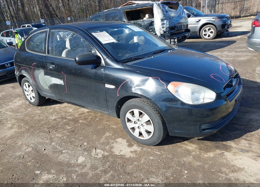2010 HYUNDAI ACCENT GS VIN: KMHCM3AC6AU185687