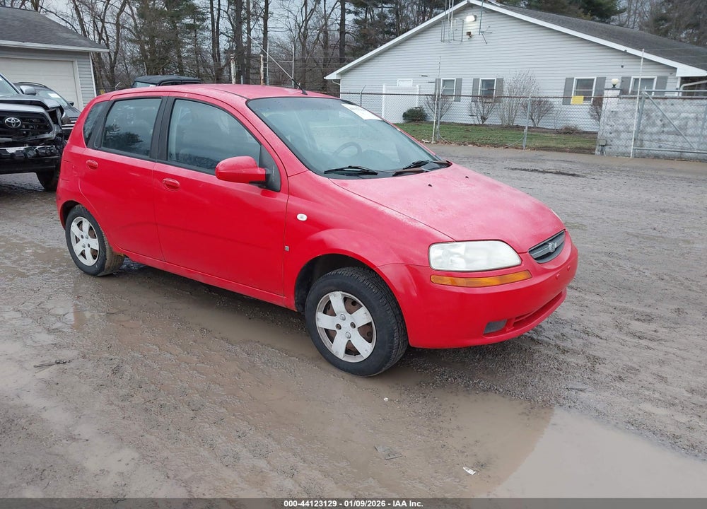 2007 CHEVROLET AVEO 5 SPECIAL VALUE VIN: KL1TD66617B772058