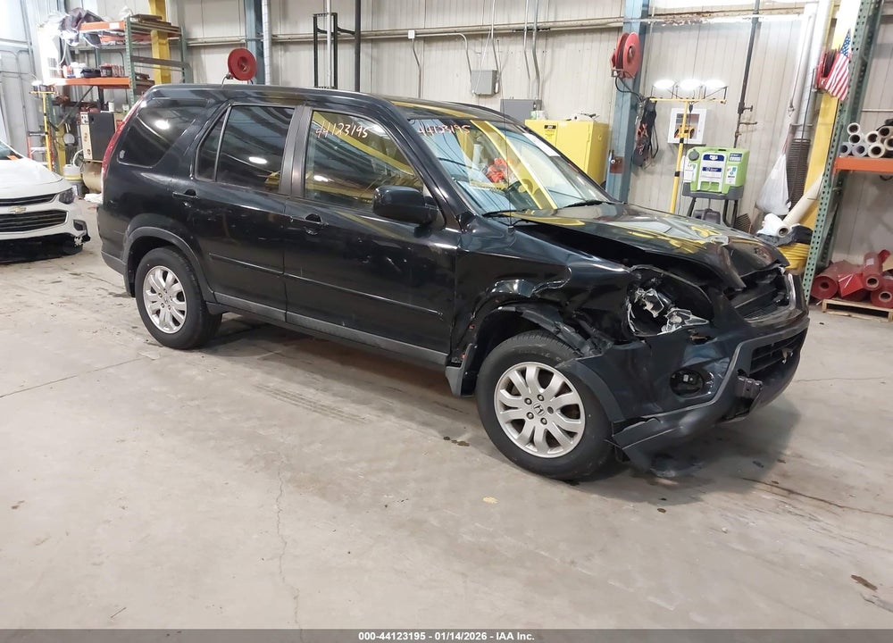 2006 HONDA CR-V SE VIN: SHSRD78916U443719