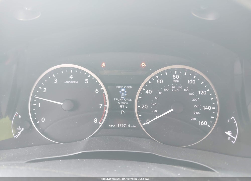 2013 LEXUS ES 350 VIN: JTHBK1GG2D2070832