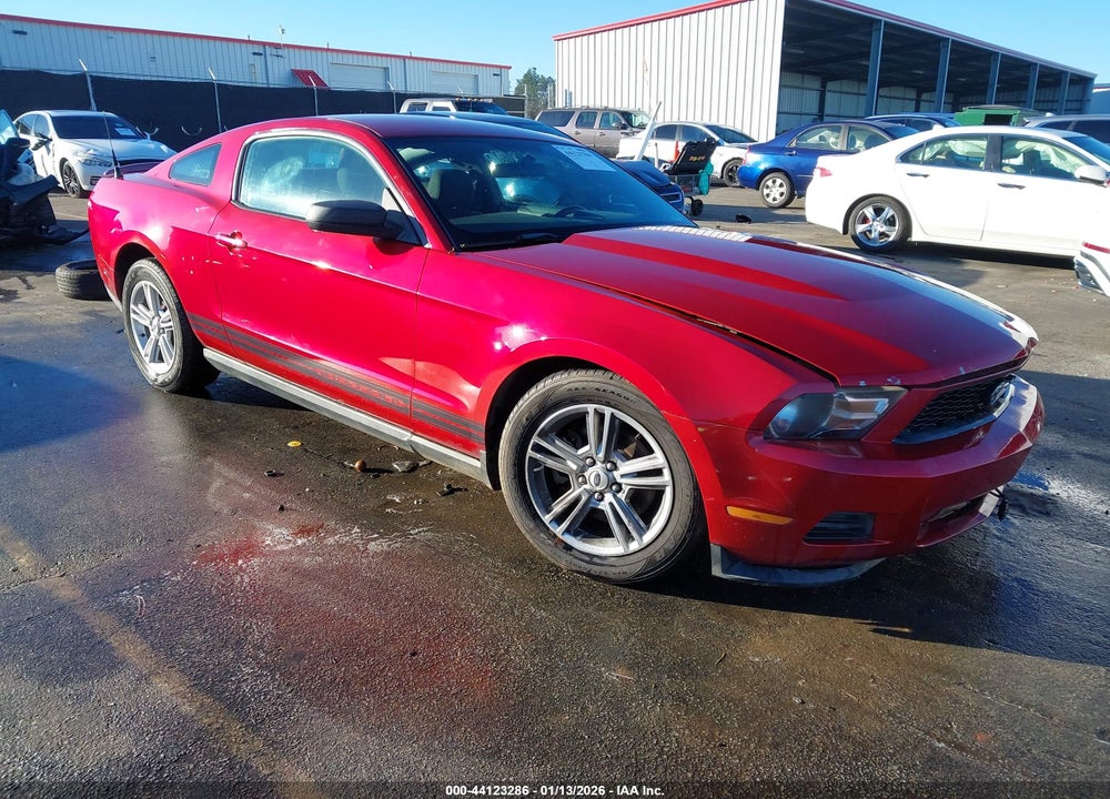 2012 FORD MUSTANG V6 VIN: 1ZVBP8AM4C5287772