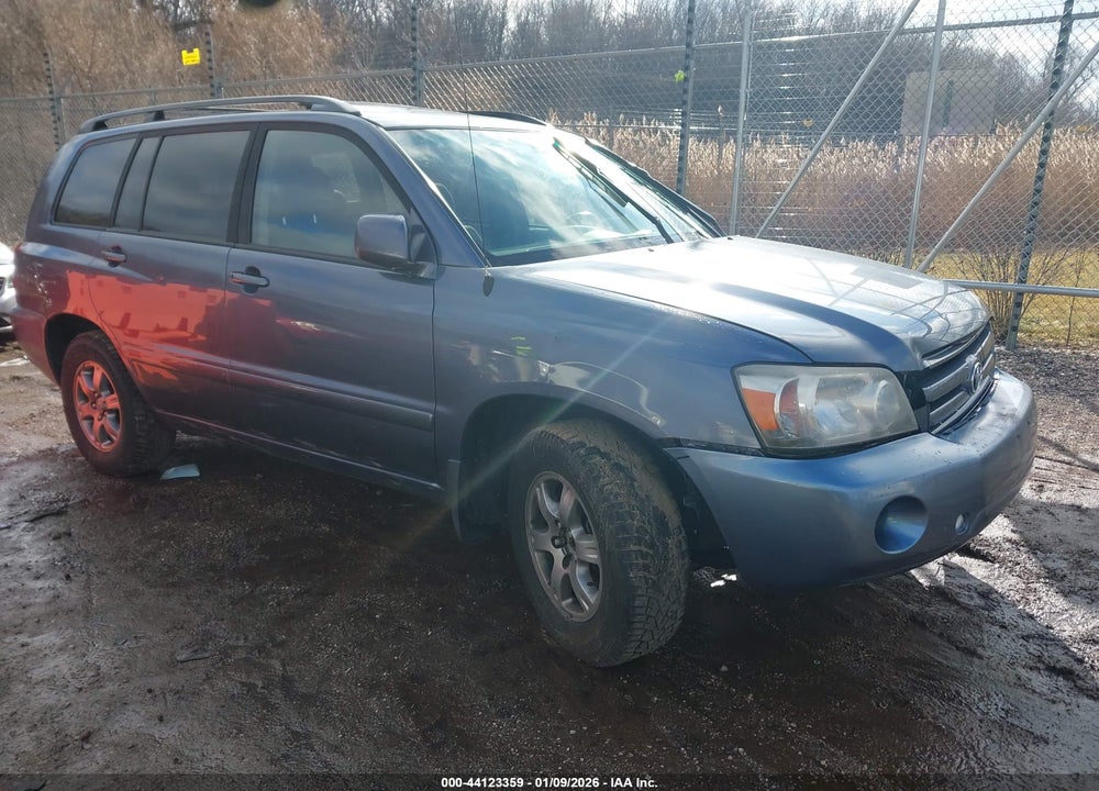 2005 TOYOTA HIGHLANDER V6 VIN: JTEDP21A850083857