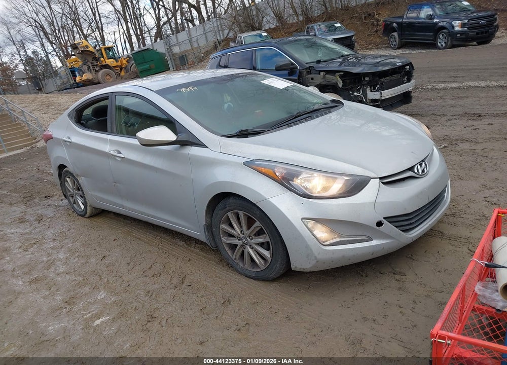 2015 HYUNDAI ELANTRA SE VIN: 5NPDH4AE6FH638275
