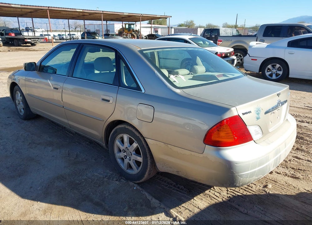 2000 TOYOTA AVALON XLS VIN: 4T1BF28B4YU059495