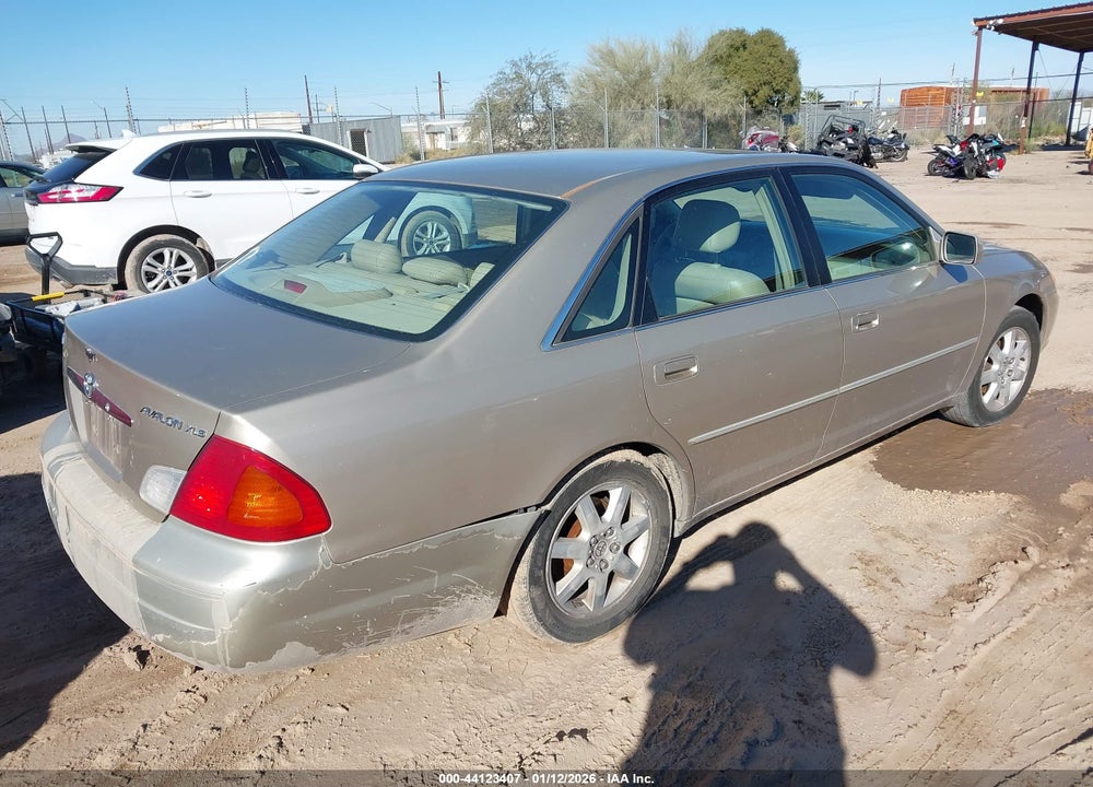 2000 TOYOTA AVALON XLS VIN: 4T1BF28B4YU059495