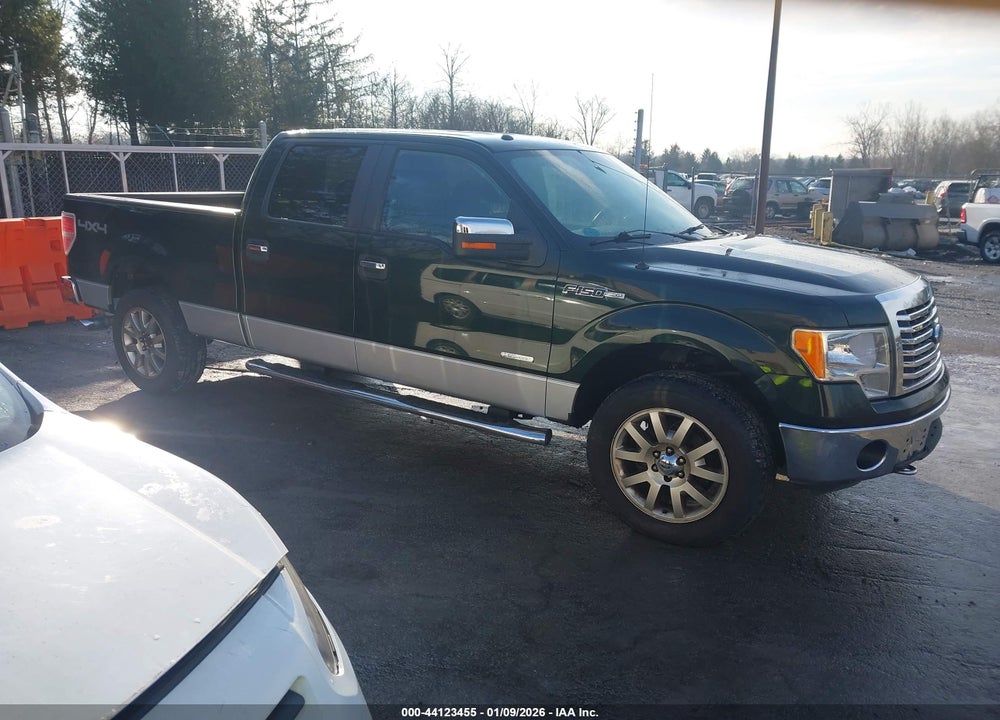 2012 FORD F-150 XLT VIN: 1FTFW1ET0CFC86757