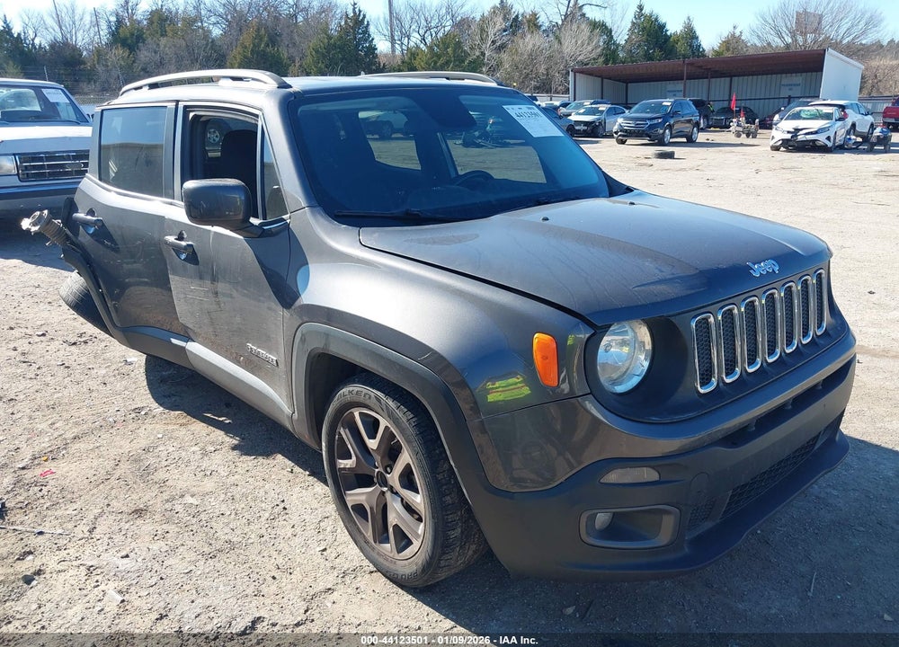 2017 JEEP RENEGADE LATITUDE FWD VIN: ZACCJABB9HPF48325