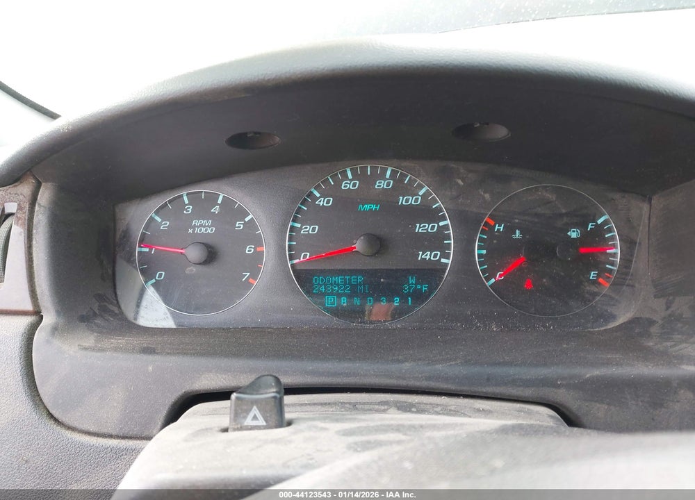 2011 CHEVROLET IMPALA LT VIN: 2G1WG5EK7B1320705