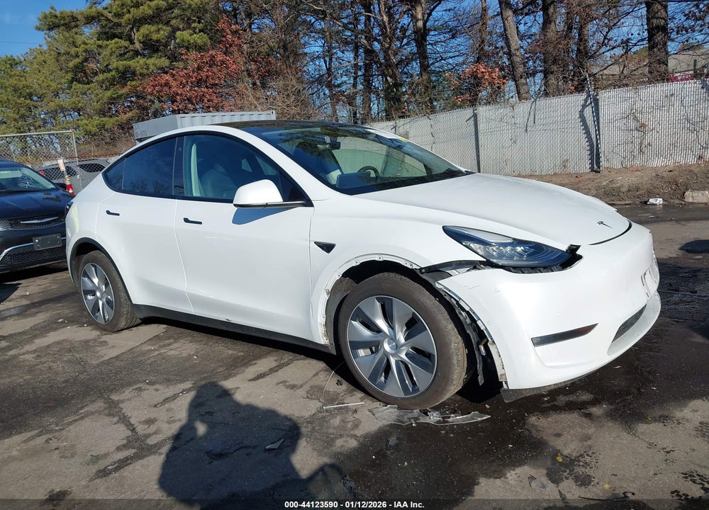 2021 TESLA MODEL Y LONG RANGE DUAL MOTOR ALL-WHEEL DRIVE VIN: 5YJYGDEE7MF232547