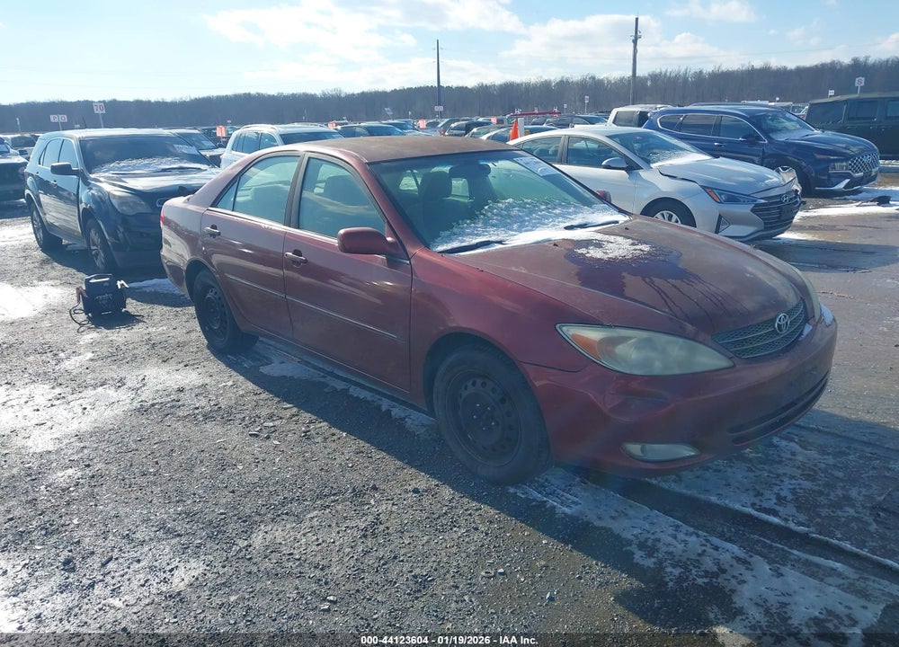 2003 TOYOTA CAMRY XLE VIN: 4T1BE30K13U244438