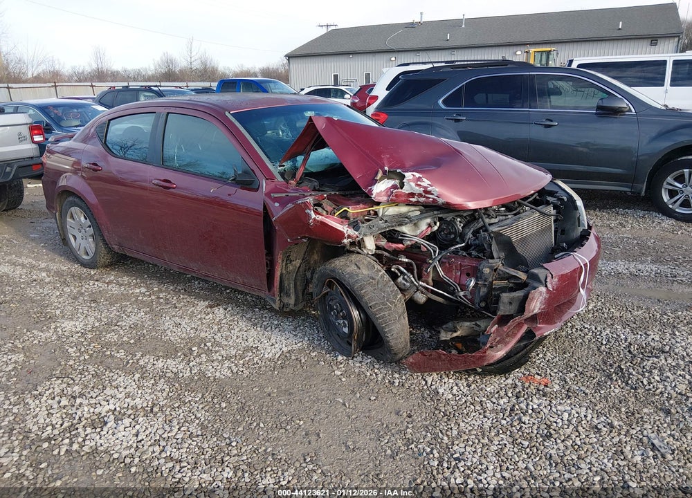 2014 DODGE AVENGER SE VIN: 1C3CDZAB8EN189646
