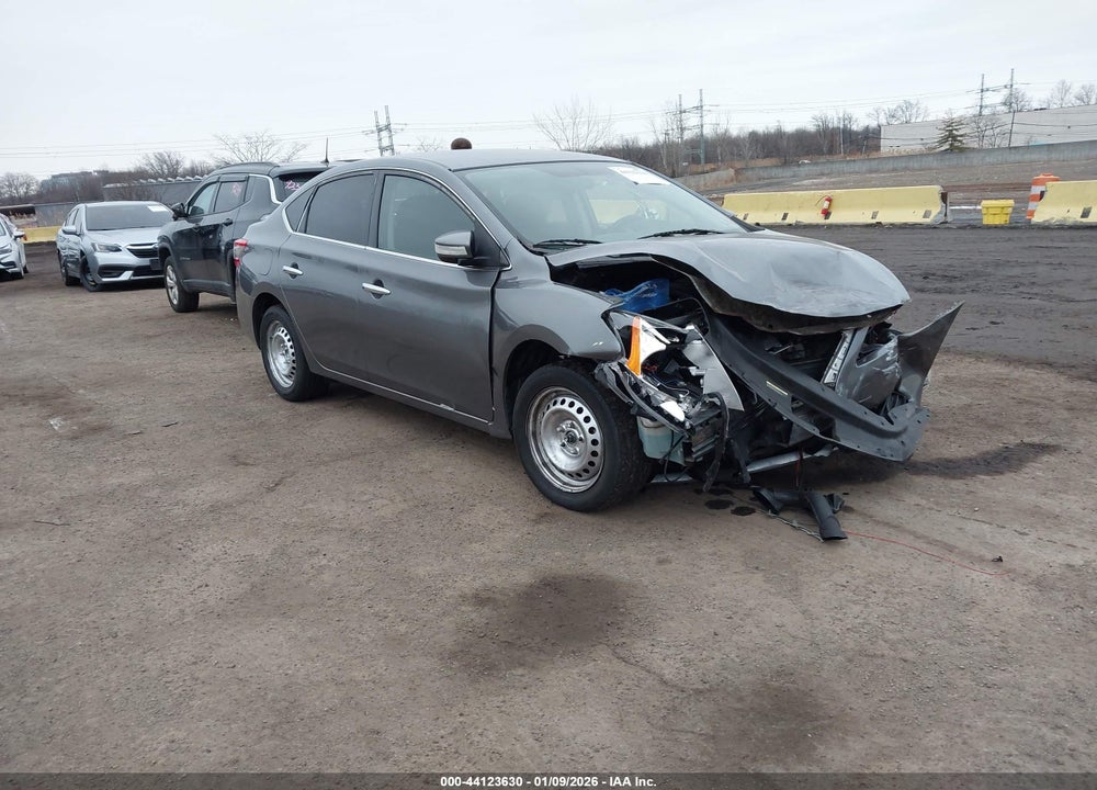 2015 NISSAN SENTRA S VIN: 3N1AB7AP1FY346353