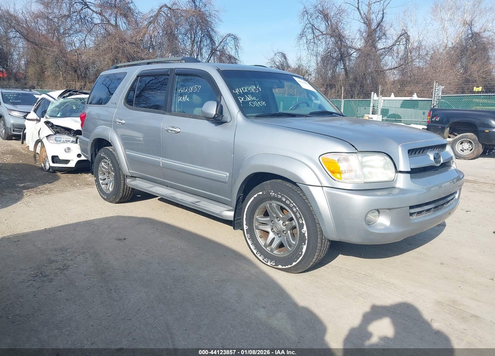 2007 TOYOTA SEQUOIA SR5 V8 VIN: 5TDBT44A67S290732
