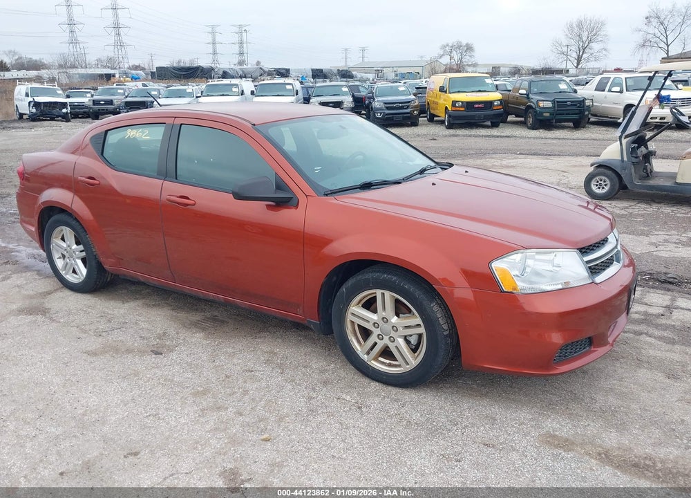 2012 DODGE AVENGER SXT VIN: 1C3CDZCB4CN159098