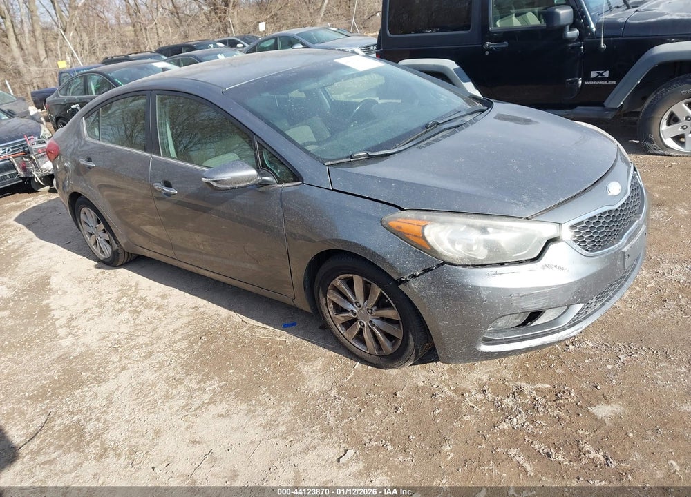 2015 KIA FORTE EX VIN: KNAFX4A84F5272478
