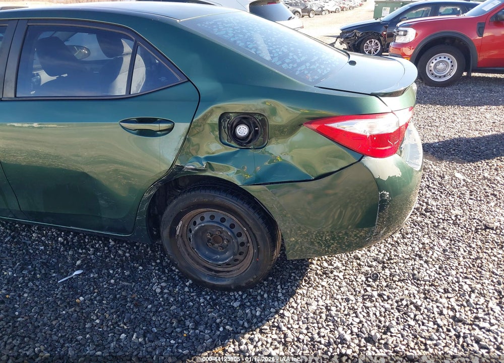 2016 TOYOTA COROLLA LE ECO VIN: 2T1BPRHE7GC553267