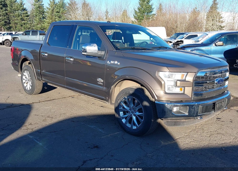 2016 FORD F-150 KING RANCH VIN: 1FTEW1EG7GFA14825