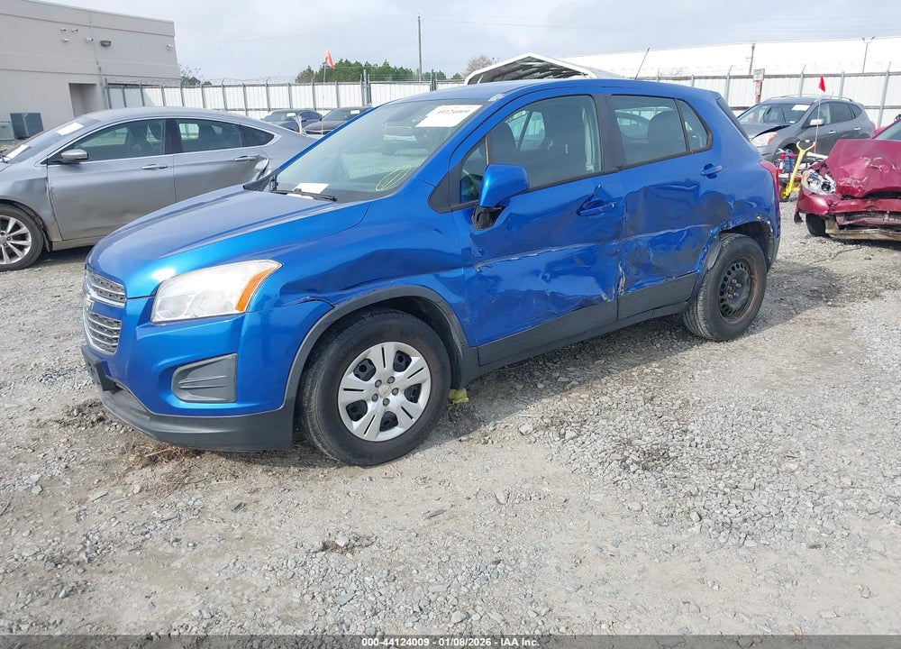 2015 CHEVROLET TRAX 1LS VIN: KL7CJKSBXFB076081