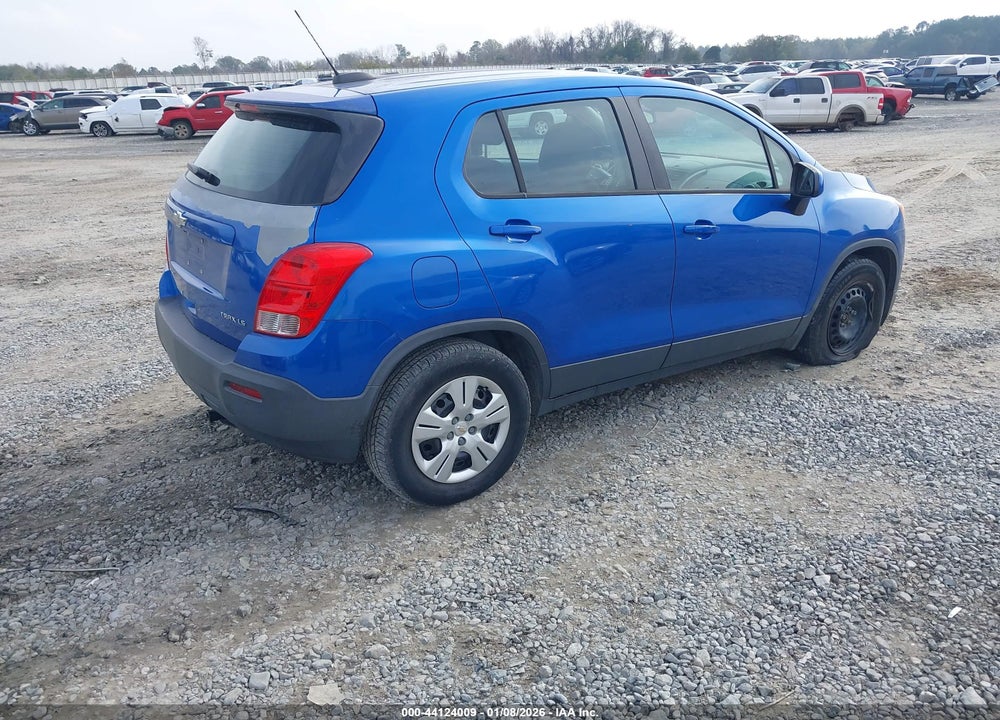 2015 CHEVROLET TRAX 1LS VIN: KL7CJKSBXFB076081