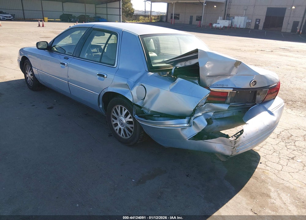 2003 MERCURY GRAND MARQUIS LS VIN: 2MEHM75W13X650876