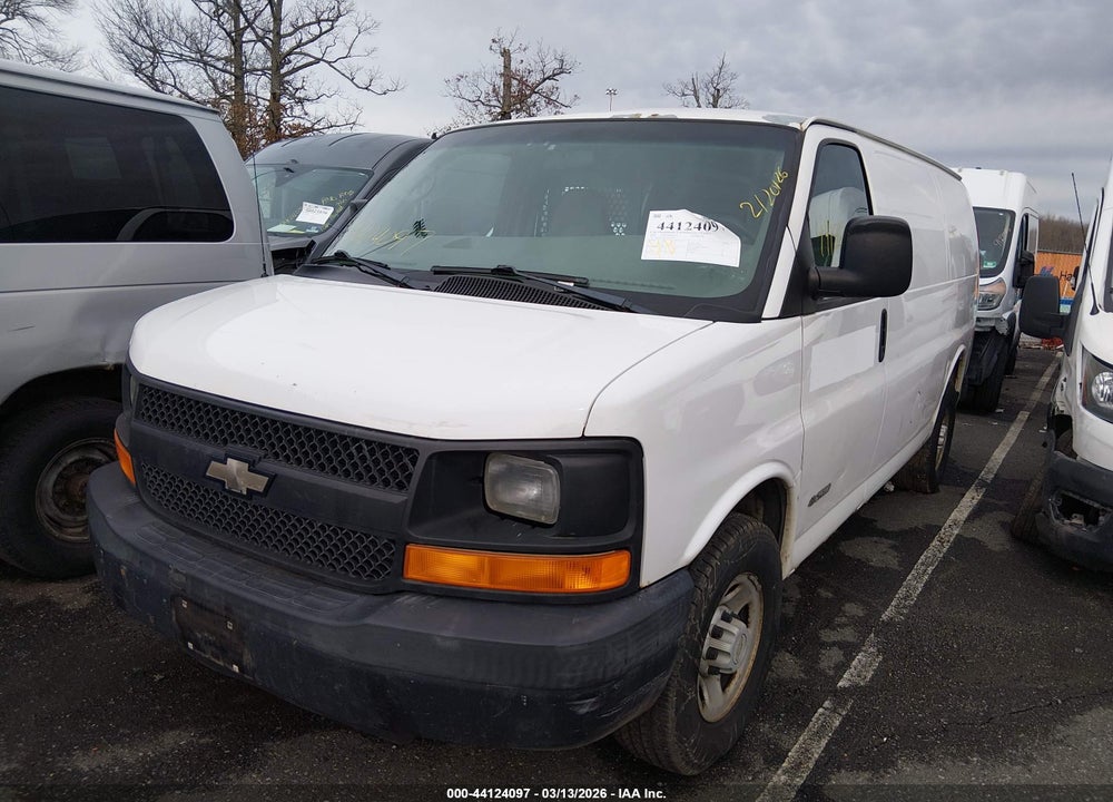 2006 CHEVROLET EXPRESS WORK VAN VIN: 1GCGG25V461132577