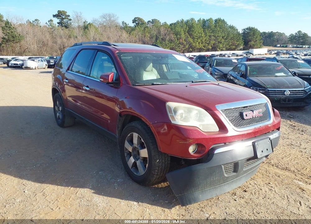 2010 GMC ACADIA SLT-1 VIN: 1GKLRMED4AJ182727