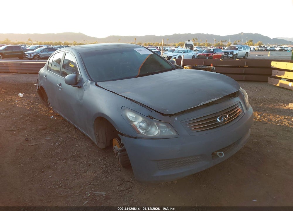 2007 INFINITI G35X VIN: JNKBV61FX7M803416