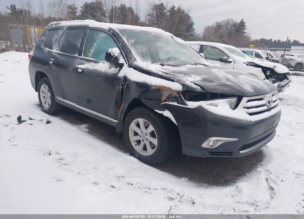 2012 TOYOTA HIGHLANDER BASE V6 VIN: 5TDBK3EH8CS121699