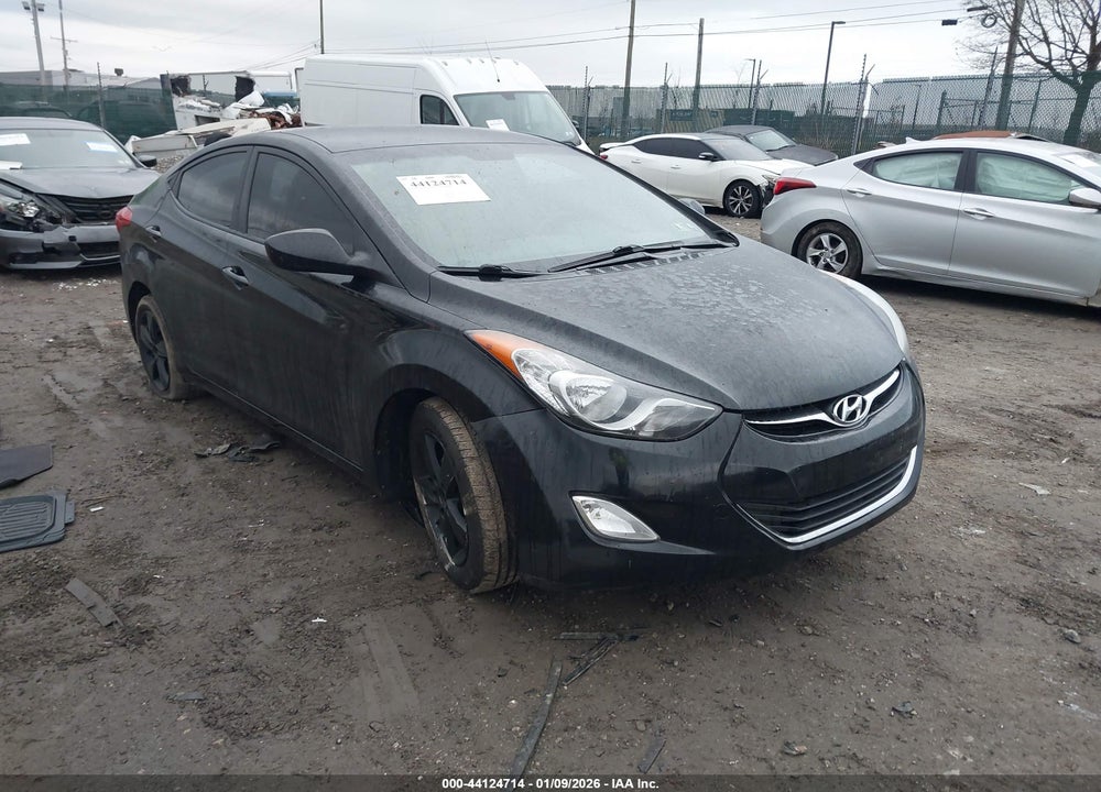 2012 HYUNDAI ELANTRA GLS/LIMITED VIN: 5NPDH4AE9CH080854