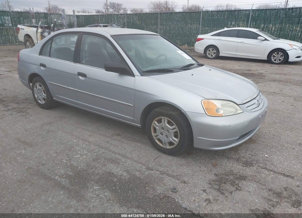 2001 HONDA CIVIC LX VIN: 2HGES16581H550103